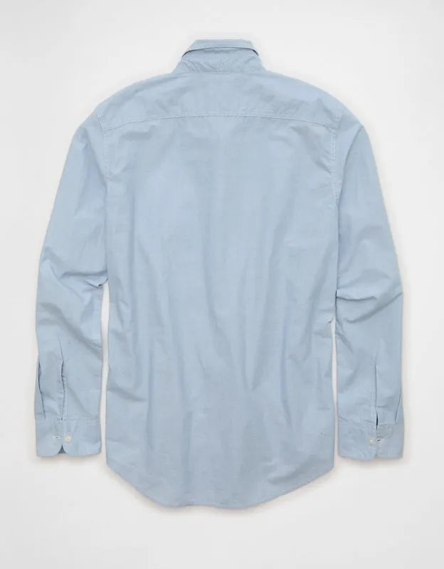 AE Slim Fit Poplin Button-Up Shirt