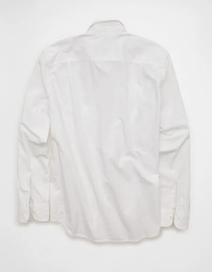 AE Standard Fit Poplin Button-Up Shirt