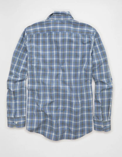 AE Slim Fit Poplin Button-Up Shirt
