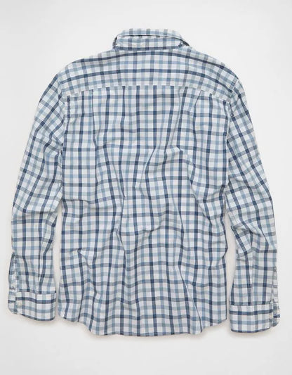 AE Standard Fit Poplin Button-Up Shirt