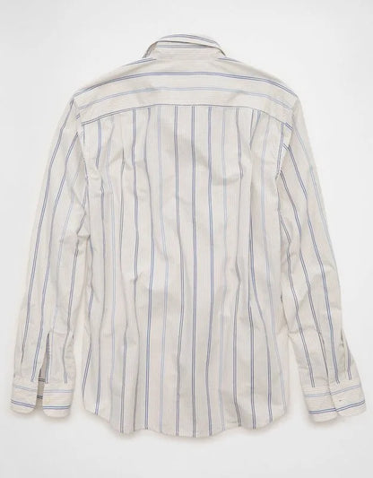 AE Standard Fit Poplin Button-Up Shirt