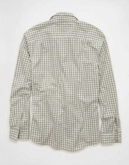 AE Standard Fit Poplin Button-Up Shirt