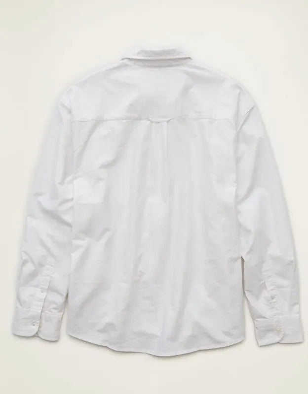 AE Relaxed Fit Oxford Button-Up Shirt