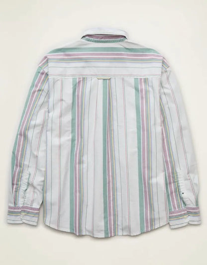 AE Relaxed Fit Oxford Button-Up Shirt