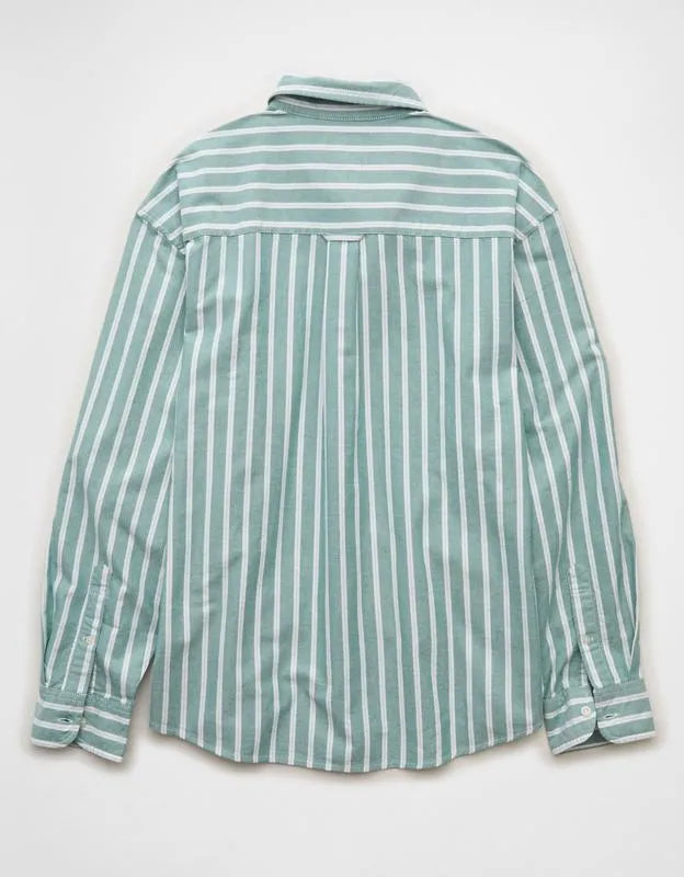 AE Relaxed Fit Oxford Button-Up Shirt