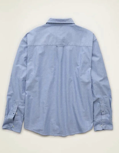 AE Relaxed Fit Oxford Button-Up Shirt