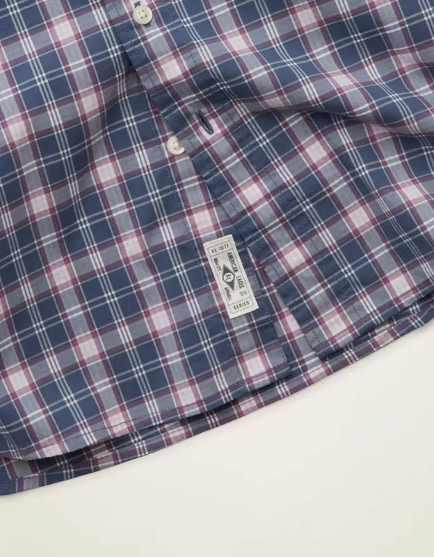 AE Relaxed Fit Poplin Button-Up Shirt