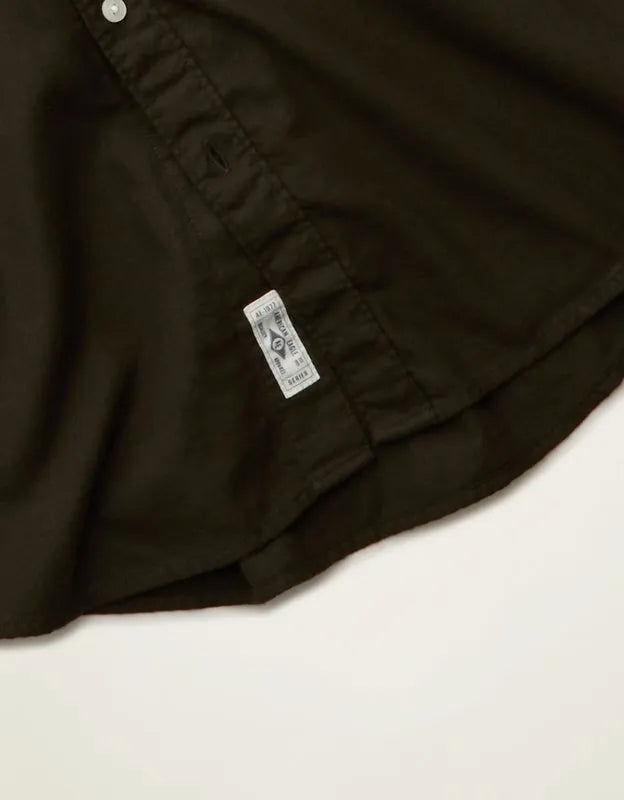 AE Standard Fit Twill Button-Up Shirt