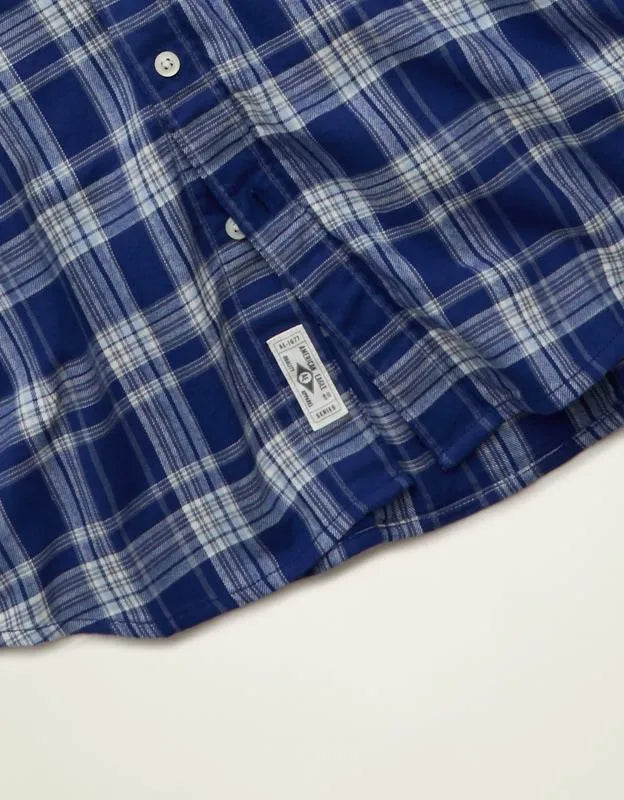 AE Standard Fit Twill Button-Up Shirt