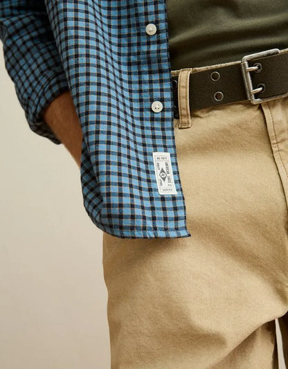 AE Standard Fit Twill Button-Up Shirt