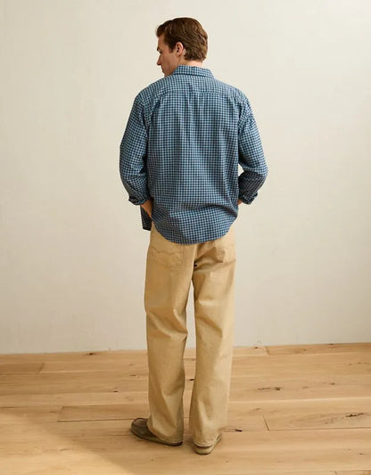 AE Standard Fit Twill Button-Up Shirt