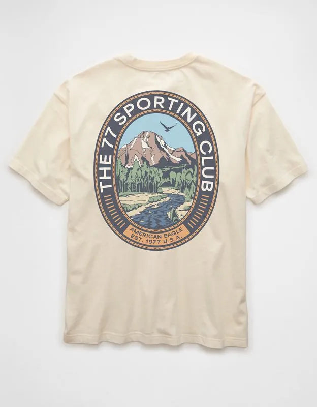 AE Boxy Fit Destination Graphic T-Shirt