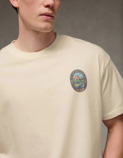 AE Boxy Fit Destination Graphic T-Shirt