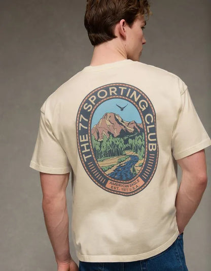 AE Boxy Fit Destination Graphic T-Shirt