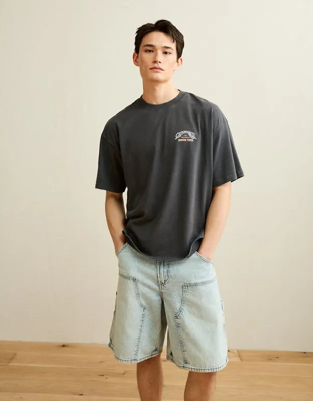 AE Boxy Fit Destination Graphic T-Shirt