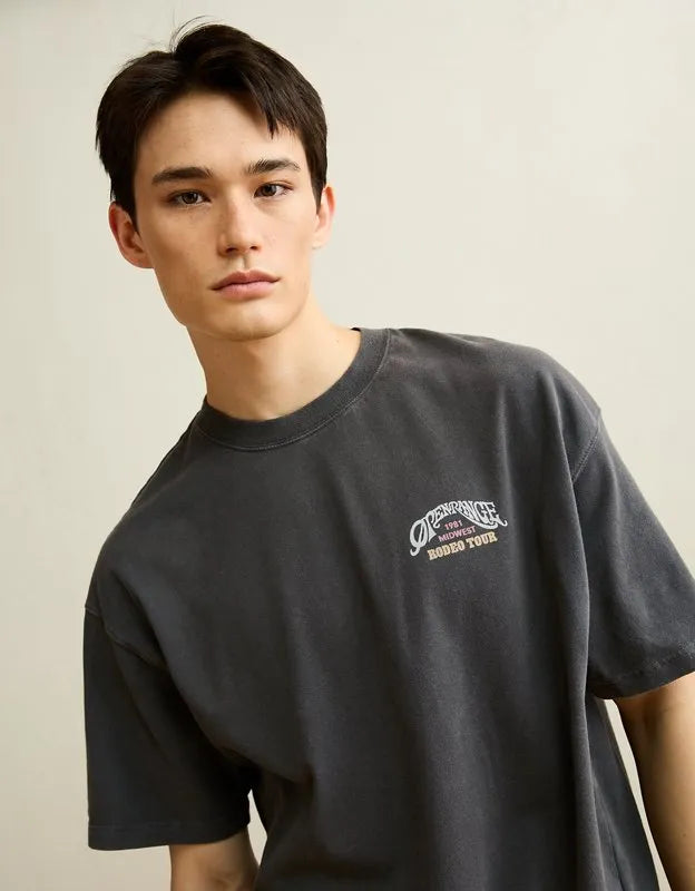 AE Boxy Fit Destination Graphic T-Shirt