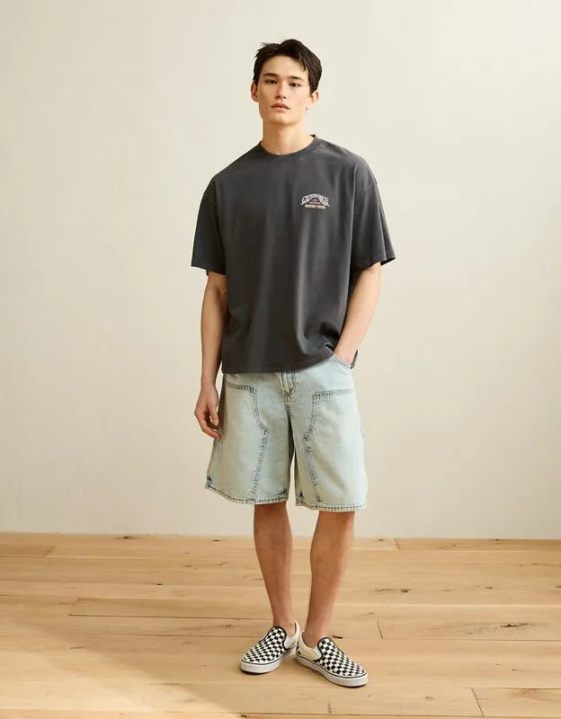 AE Boxy Fit Destination Graphic T-Shirt