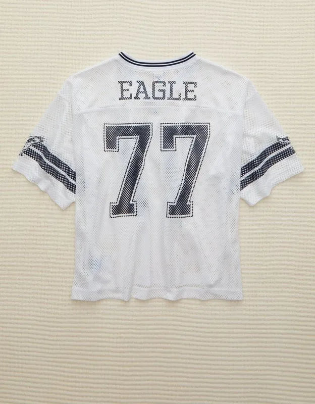 AE x Russell Athletic Graphic Mesh Jersey