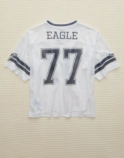 AE x Russell Athletic Graphic Mesh Jersey