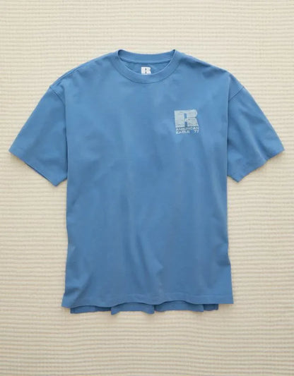 AE x Russell Athletic Heavyweight Eagle Graphic T-Shirt