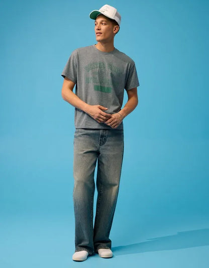 AE | Smiley® Shrunken Graphic T-Shirt
