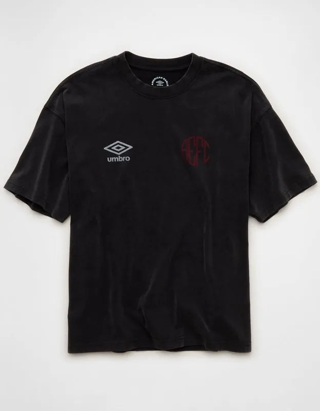 AE x Umbro Boxy Fit Graphic T-Shirt