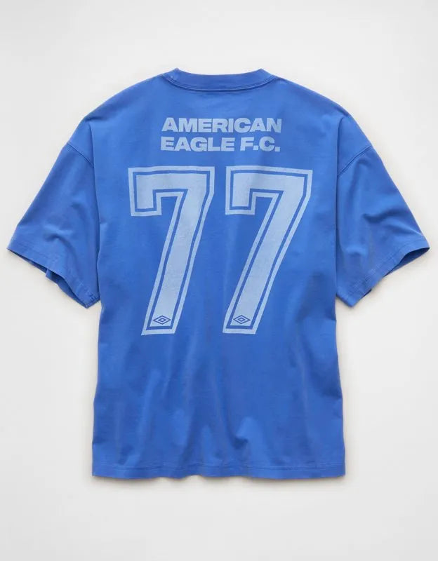 AE x Umbro Boxy Fit Graphic T-Shirt