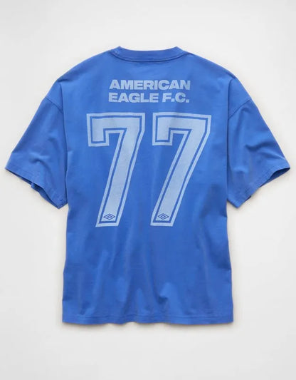 AE x Umbro Boxy Fit Graphic T-Shirt