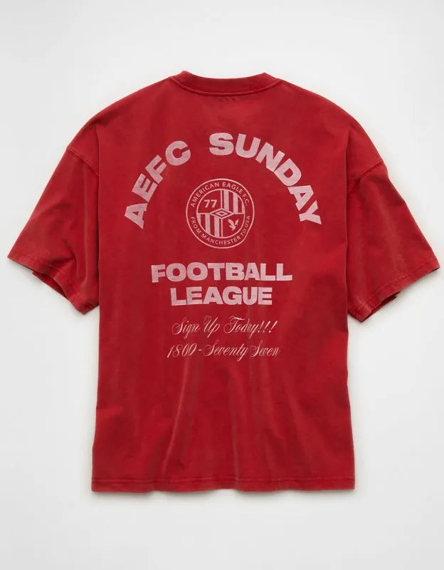 AE x Umbro Boxy Fit Graphic T-Shirt