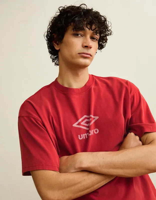 AE x Umbro Boxy Fit Graphic T-Shirt