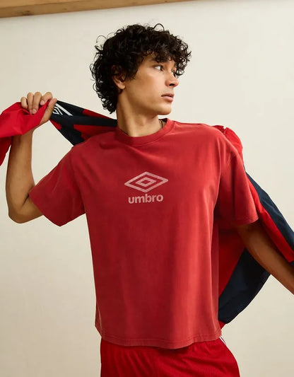 AE x Umbro Boxy Fit Graphic T-Shirt