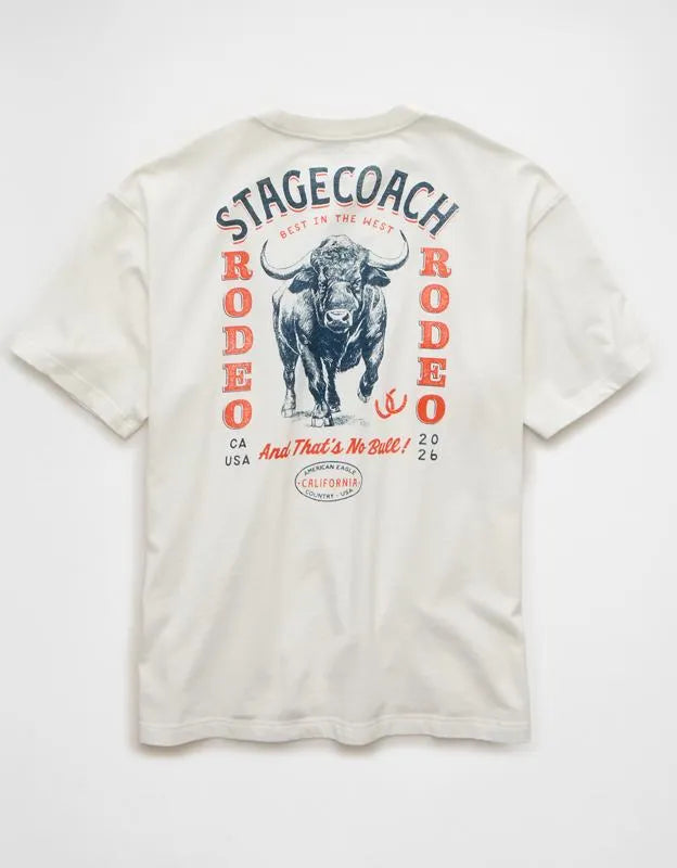 AE x Stagecoach Boxy Fit Graphic T-Shirt