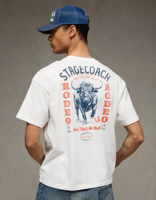 AE x Stagecoach Boxy Fit Graphic T-Shirt
