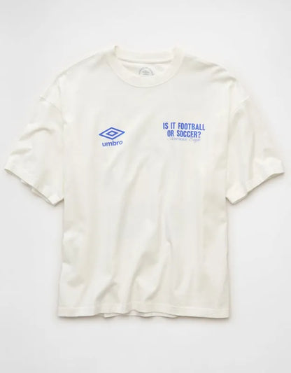AE x Umbro Boxy Fit Graphic T-Shirt