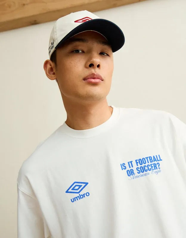 AE x Umbro Boxy Fit Graphic T-Shirt