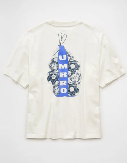AE x Umbro Boxy Fit Graphic T-Shirt