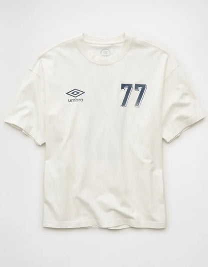 AE x Umbro Boxy Fit Graphic T-Shirt