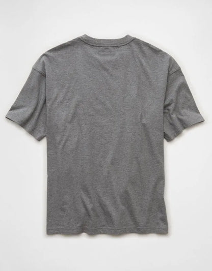 AE Boxy Fit Wisconsin Badgers Graphic T-Shirt