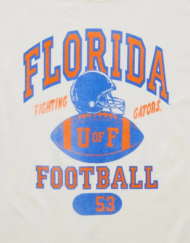 AE Boxy Fit Florida Gators Graphic T-Shirt