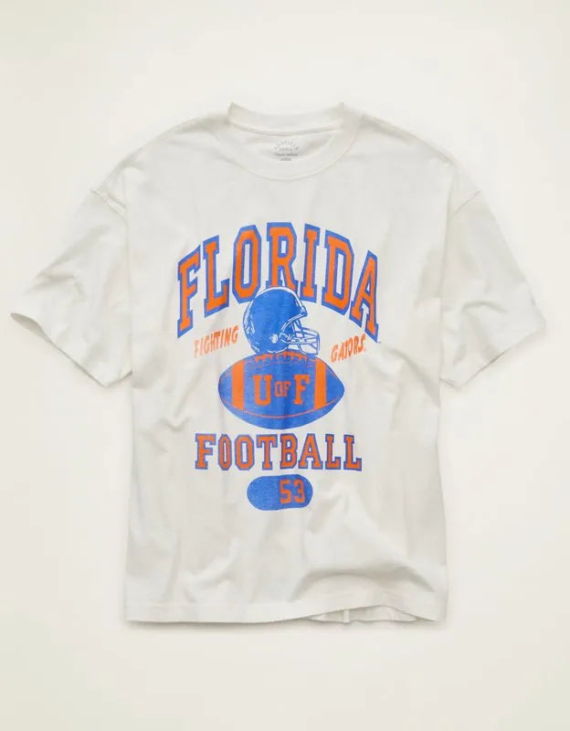 AE Boxy Fit Florida Gators Graphic T-Shirt