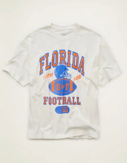 AE Boxy Fit Florida Gators Graphic T-Shirt