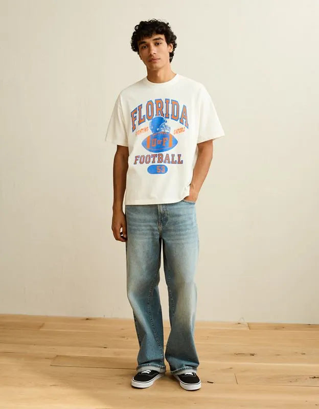 AE Boxy Fit Florida Gators Graphic T-Shirt