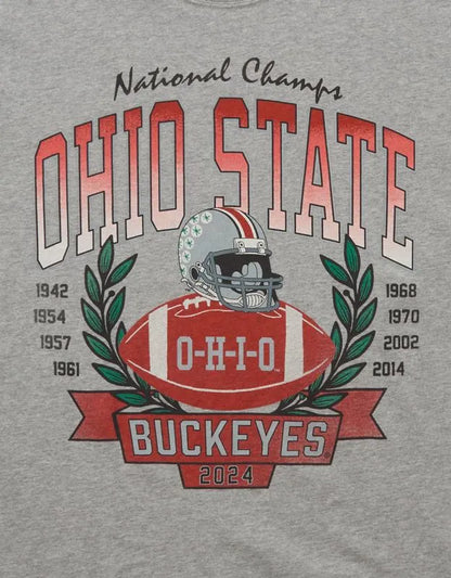 AE Boxy Fit Ohio State Buckeyes Graphic T-Shirt