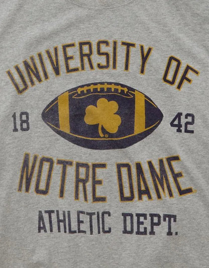 AE Boxy Fit Notre Dame Graphic T-Shirt