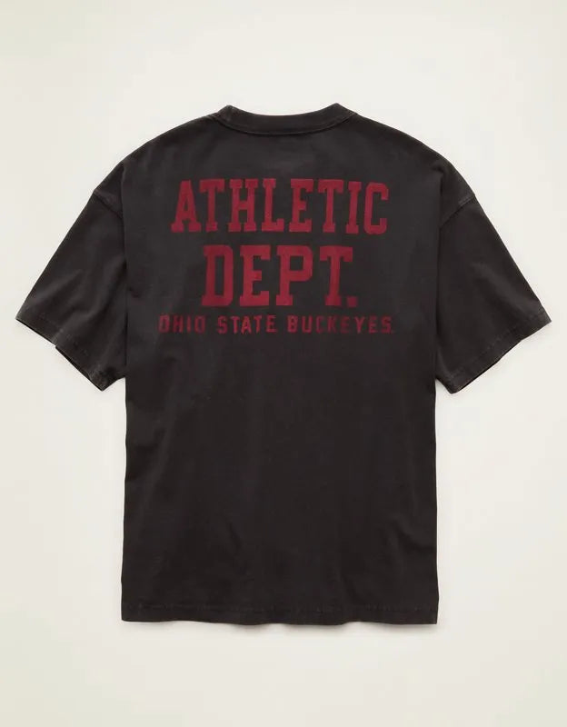 AE Boxy Fit Ohio State Buckeyes Graphic T-Shirt