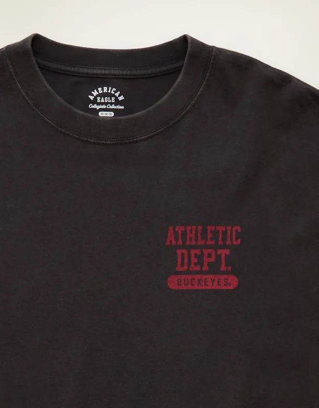 AE Boxy Fit Ohio State Buckeyes Graphic T-Shirt