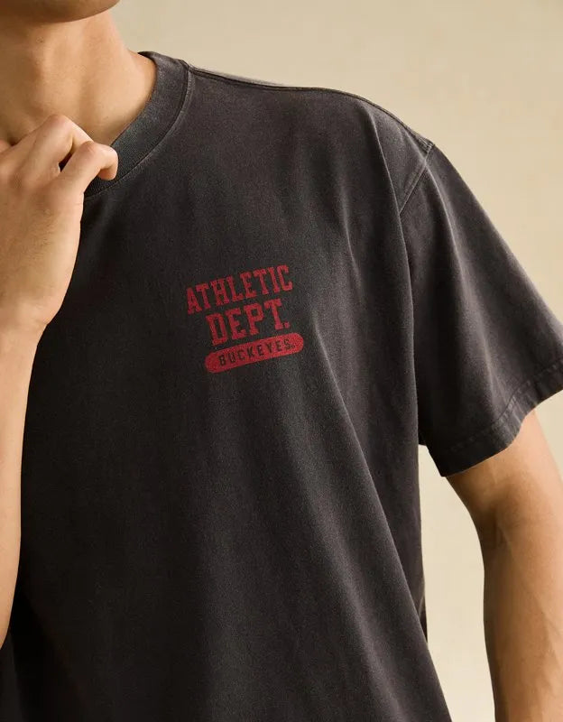 AE Boxy Fit Ohio State Buckeyes Graphic T-Shirt