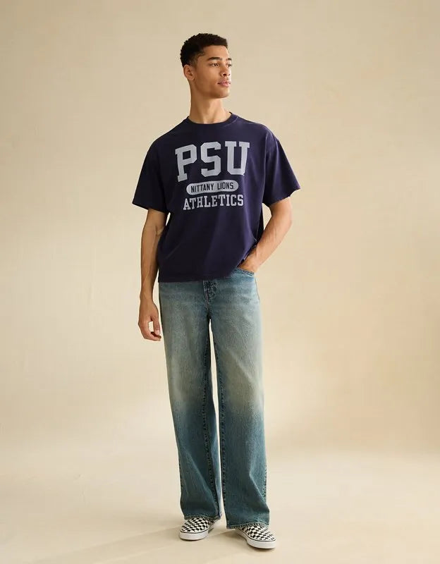 AE Boxy Fit Penn State Graphic T-Shirt