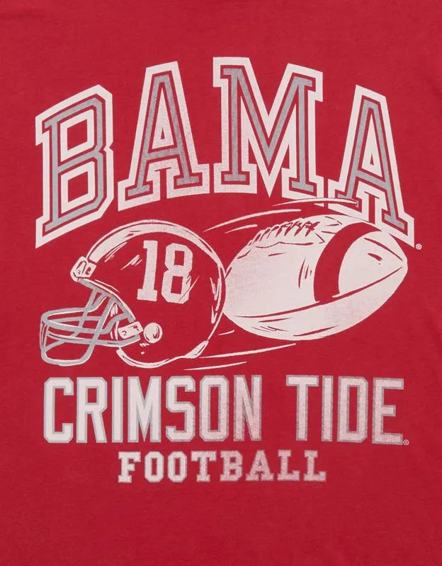 AE Boxy Fit Alabama Crimson Tide Graphic T-Shirt