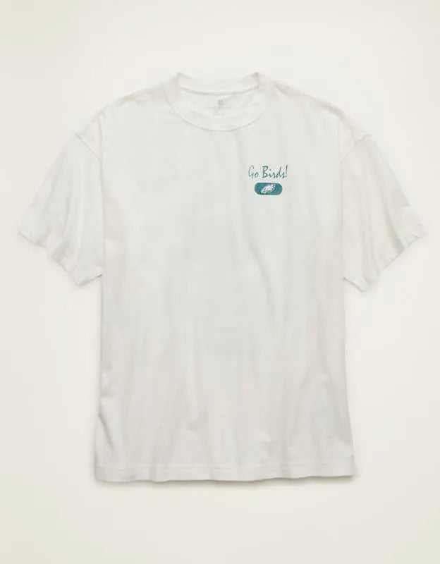 NFL Boxy Fit Philadelphia Eagles Graphic T-Shirt